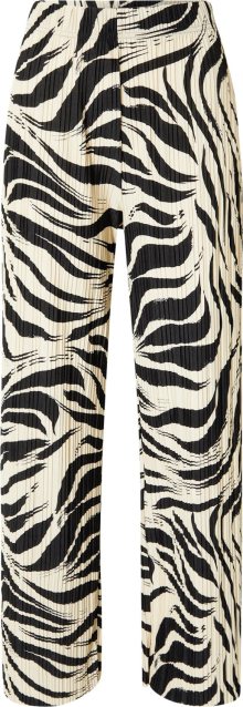Gina Tricot Kalhoty \'Tamara\' krémová / černá