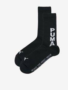 Sada dvou párů ponožek v černé barvě Puma - 39-42