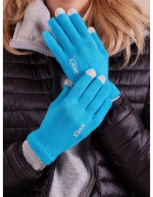 Dámské rukavice dotykové CAMILA modré 