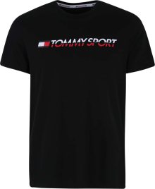 Tommy Sport Funkční tričko černá