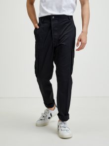 Černé pánské kalhoty s kapsami Diesel Jared - XS