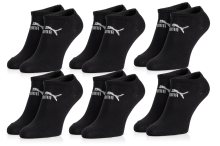 Puma 6Pack Ponožky Basic Sneaker Black 35/38