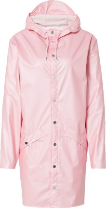 RAINS Přechodný kabát pastelově růžová