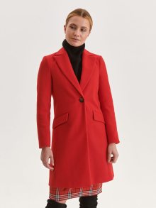 Červený dámský kabát TOP SECRET - S