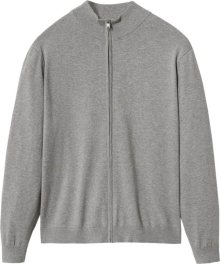 MANGO MAN Kardigan \'Tenc\' šedý melír