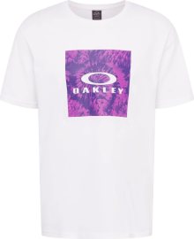OAKLEY Funkční tričko \'WANDERLUST\' svítivě fialová / tmavě fialová / bílá