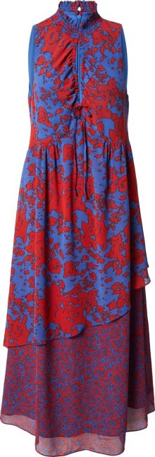 Esprit Collection Šaty modrá / červená