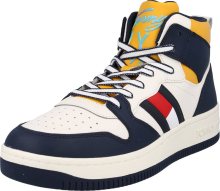 Tommy Jeans Kotníkové tenisky námořnická modř / tyrkysová / tmavě žlutá / červená / bílá