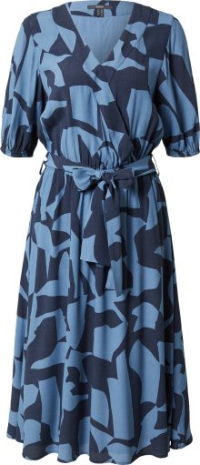 Esprit Collection Košilové šaty námořnická modř / kouřově modrá