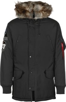 ALPHA INDUSTRIES Zimní bunda \'Arctic Discoverer\' černá