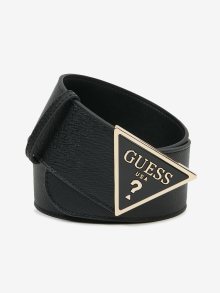 Černý dámský pásek Guess Alexie - 75