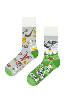 Ponožky Spox Sox Alpské 36-46 multicolor 40-43