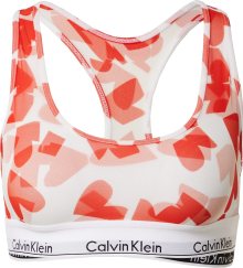 Calvin Klein Underwear Podprsenka humrová / pastelově červená / černá / přírodní bílá