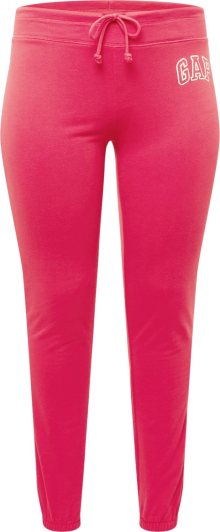 Gap Tall Kalhoty pink / bílá
