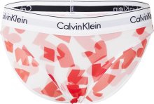 Calvin Klein Underwear Spodní díl plavek oranžová / červená / bílá