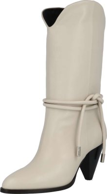 BOSS Black Kozačky \'Denise\' přírodní bílá