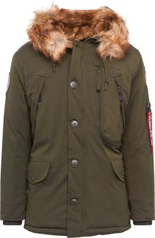 ALPHA INDUSTRIES Zimní bunda \'Polar\' olivová