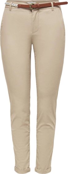 ONLY Chino kalhoty \'BIANA\' světle béžová