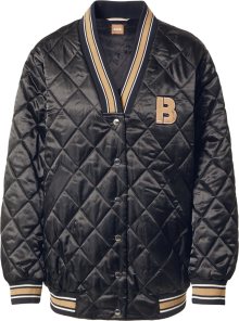 BOSS Black Přechodná bunda \'Jesata\' cappuccino / černá / bílá