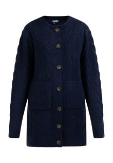 DreiMaster Vintage Kardigan marine modrá