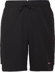 TOMMY HILFIGER Sportovní kalhoty námořnická modř / červená / černá / bílá