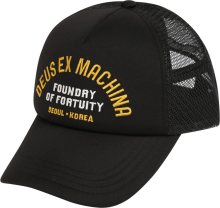 DEUS EX MACHINA Kšiltovka \'Fortuity\' žlutá / černá / bílá