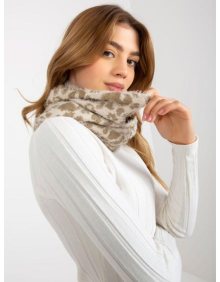 Dámský komín FLO tmavě béžový