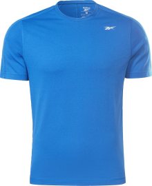 Reebok Sport Funkční tričko modrá / bílá