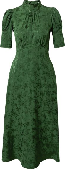 Closet London Šaty zelená / tmavě zelená