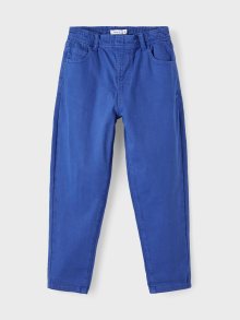 Tmavě modré klučičí kalhoty name it Ben - 116