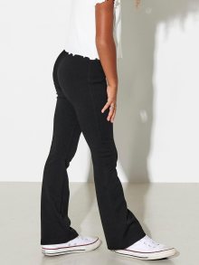 Černé holčičí flared fit kalhoty ONLY Paige - 140