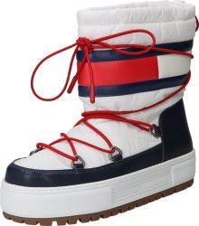 Tommy Jeans Sněhule námořnická modř / červená / bílá