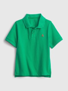 Chlapci - Dětské polo tričko organická bavlna Zelená - 92