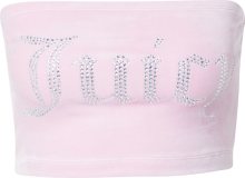 Juicy Couture Top \'Babe\' pastelová fialová / stříbrná