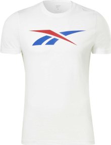 Reebok Sport Funkční tričko \'Vector\' modrá / jasně červená / bílá