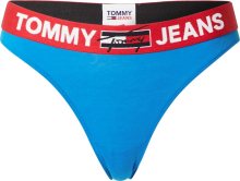 Tommy Hilfiger Underwear Tanga tyrkysová / nebeská modř / červená / bílá