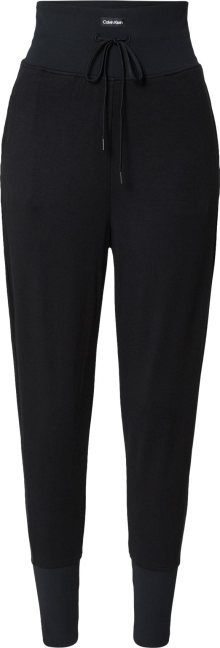 Calvin Klein Performance Sportovní kalhoty černá