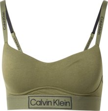 Calvin Klein Underwear Podprsenka khaki / černá