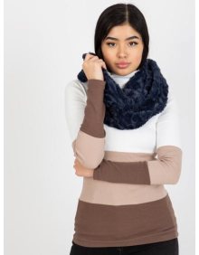 Dámský komín z umělé kožešiny MELANIE námořnicky modrý 