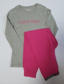 Dívčí pyžamo Calvin Klein G800078 | šedá | 8-10