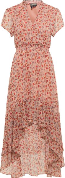 DreiMaster Vintage Letní šaty mix barev / starorůžová