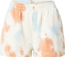 ROXY Kalhoty světlemodrá / oranžová / bílá