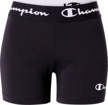 Champion Authentic Athletic Apparel Sportovní kalhoty černá / bílá