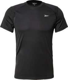 Reebok Sport Funkční tričko černá / offwhite