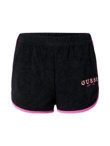 GUESS Sportovní kalhoty pink / černá