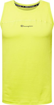Champion Authentic Athletic Apparel Funkční tričko limone / černá