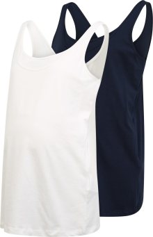 MAMALICIOUS Top \'Sia\' námořnická modř / bílá