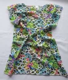 Dívčí letní šaty Jolidon CQ03I | zelená | 134