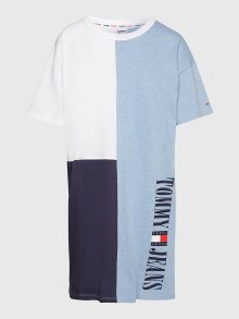 Dámské tričkové šaty Tommy Hilfiger UW0UW04515 | modrá | S