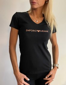 Dámské triko Emporio Armani 164699 3R227 černé | černá | M
